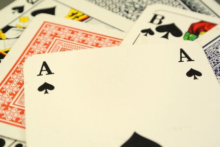 Ace cards pik