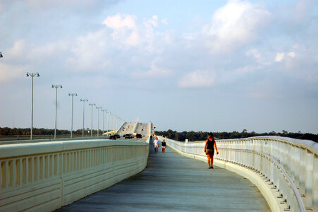Biloxi Bay Bridge in Ocean Springs, Mississippi
