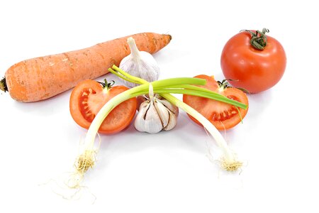 Antioxidant carrot chives