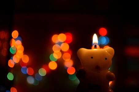 Celebration holiday candlelight photo