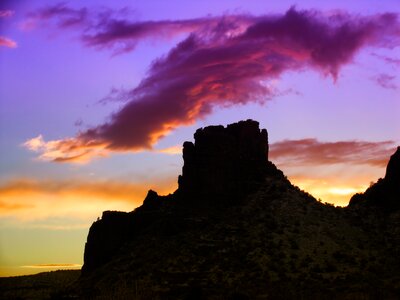 Sky clouds sunset