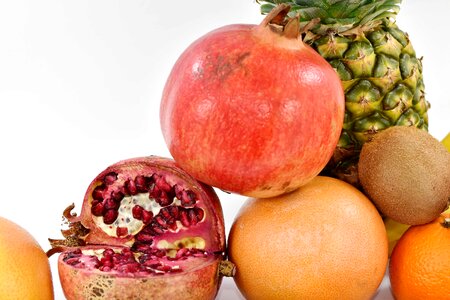 Pomegranate healthy fruit photo
