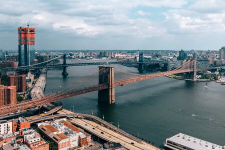 New York Bridges From Above photo