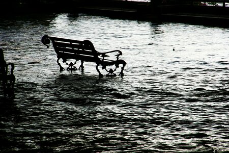 Bench water flooding