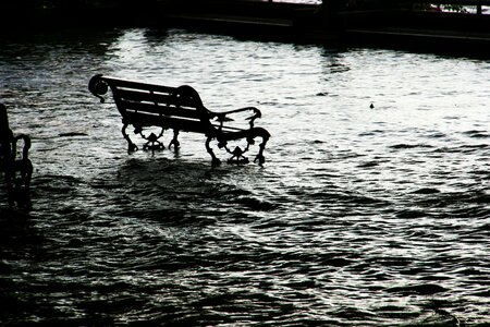 Bench water flooding photo