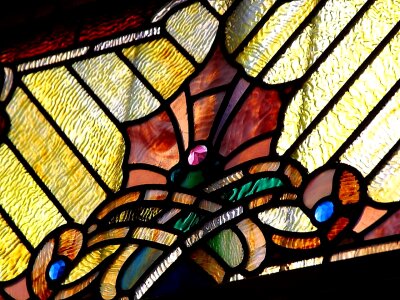 Glass stained glass 