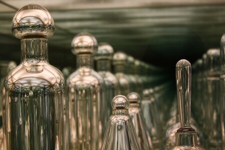 Art glass infinity