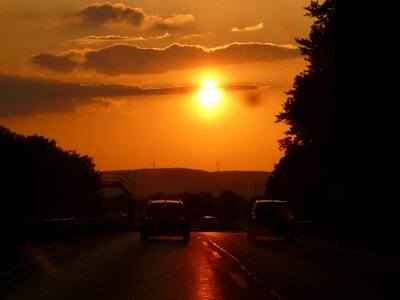 Sky afterglow drive