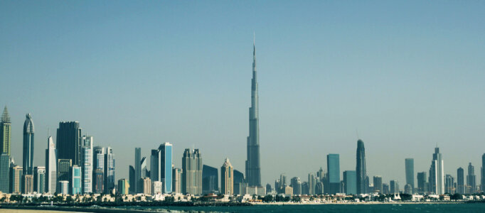 2 Dubai skyline photo