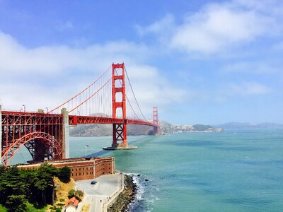Golden Gate, Suspension Bridge, San Francisco, California photo