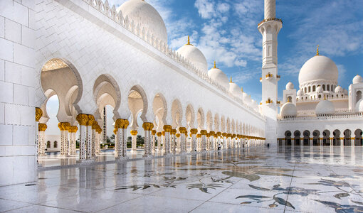 Palace Court at Abu Dhabi in United Arab Emirates - UAE photo