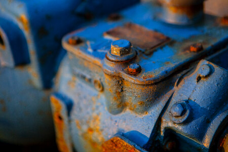 Blue Metal Rust photo