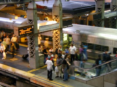 People station train photo