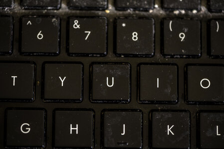 Dirty Keyboard Keys