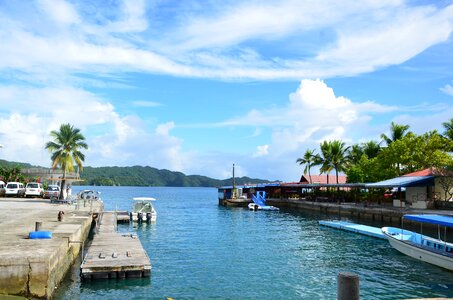 Docks boating tropical