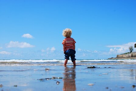 Beach water waves photo