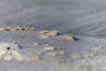 Beach desert ground
