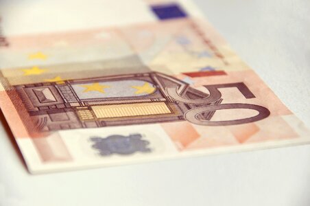 Banknote cash fifty