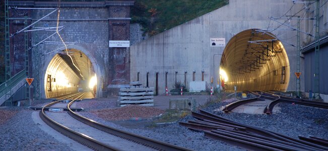 Train Tunnel in Aachen photo