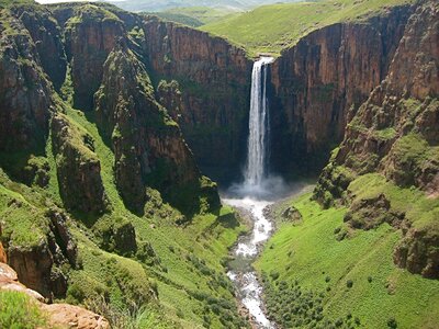 Scenic landscape semonkong photo