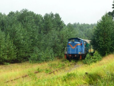 Tourist train Poland photo