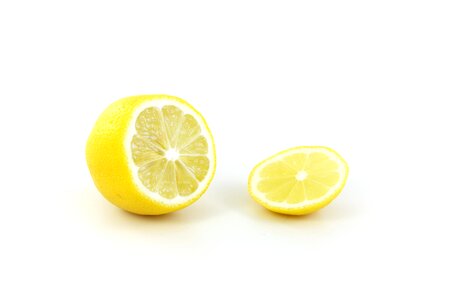 Sliced yellow sour photo