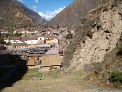 Valley town stone