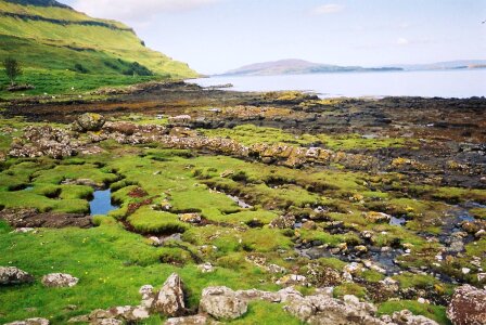Beautiful coastline of The Isle of Mull, Scotland photo