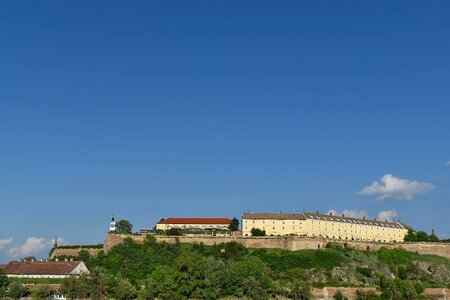 Castle overlooking panorama photo