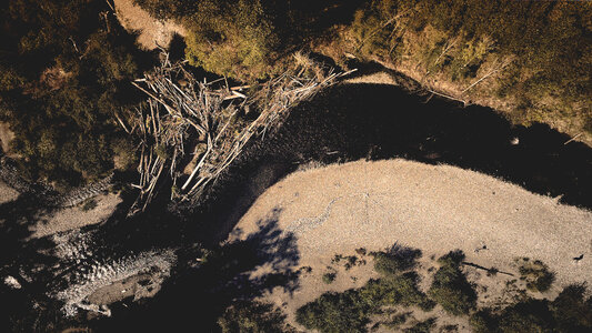 River Aerial photo