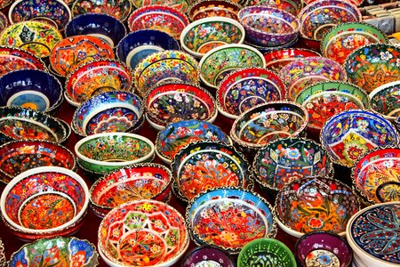 Ceramic color colorful photo