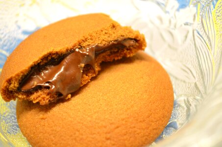Brown cake candy