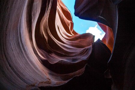 Antelope Canyon arizona brown photo