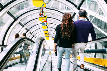Paris Escalator