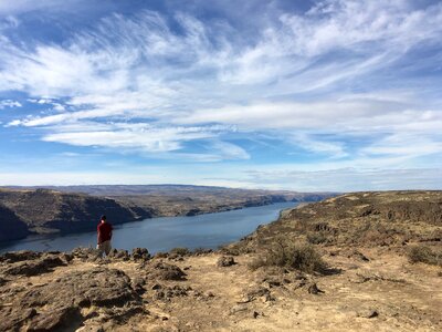 Ground hike human photo