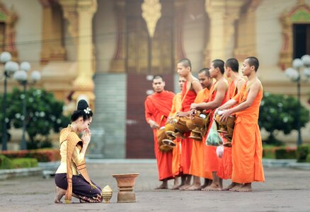 Beautiful Photo Buddhism ceremony photo
