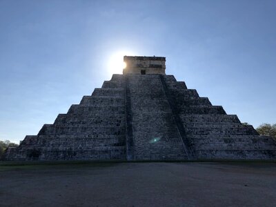 Pyramid ancient fortress photo