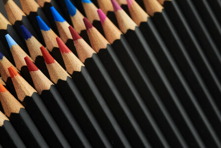 Colored Pencil Background photo