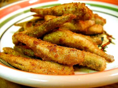 Dinner food smelt