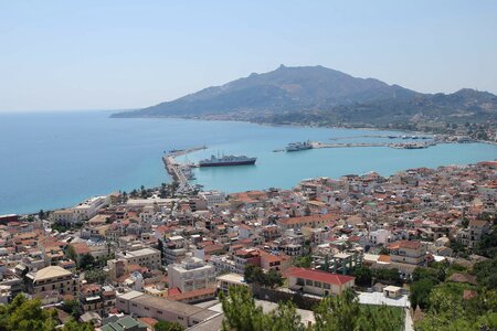 Downtown greece panorama