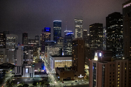 Cityscape in Houston, Texas