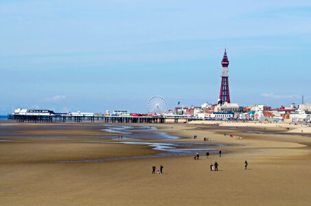 Landscape Blackpool Pleasure Beach photo