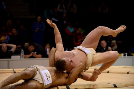 Amateur sumo wrestler