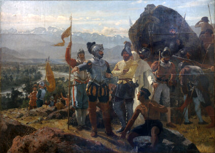 Founding of Santiago, Chile, in 1541