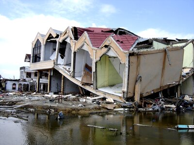 Apartment tsunami photo