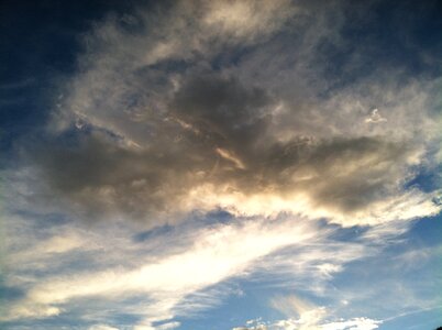 Scenic tranquil stratosphere photo