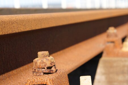 Rust bolt nut photo