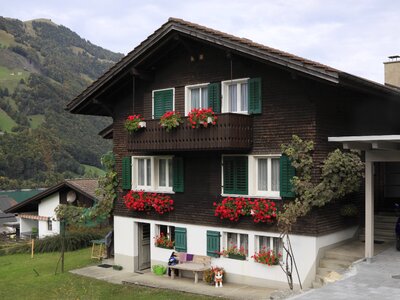 Mountain hut chalet home photo