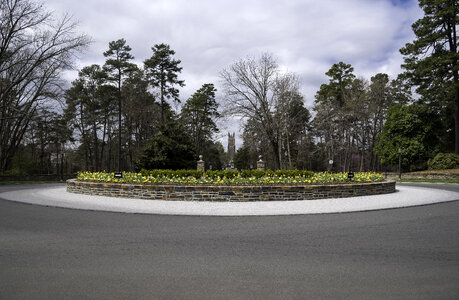 The Circle in the Garden at Duke University in Durham, North Carolina photo