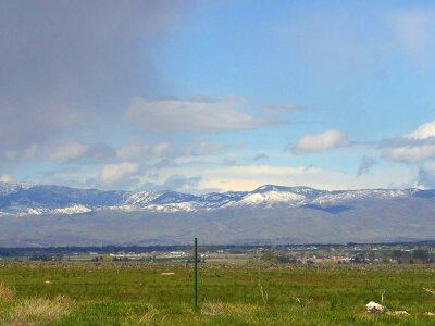Landscape of the Mountains in Boise, Idaho